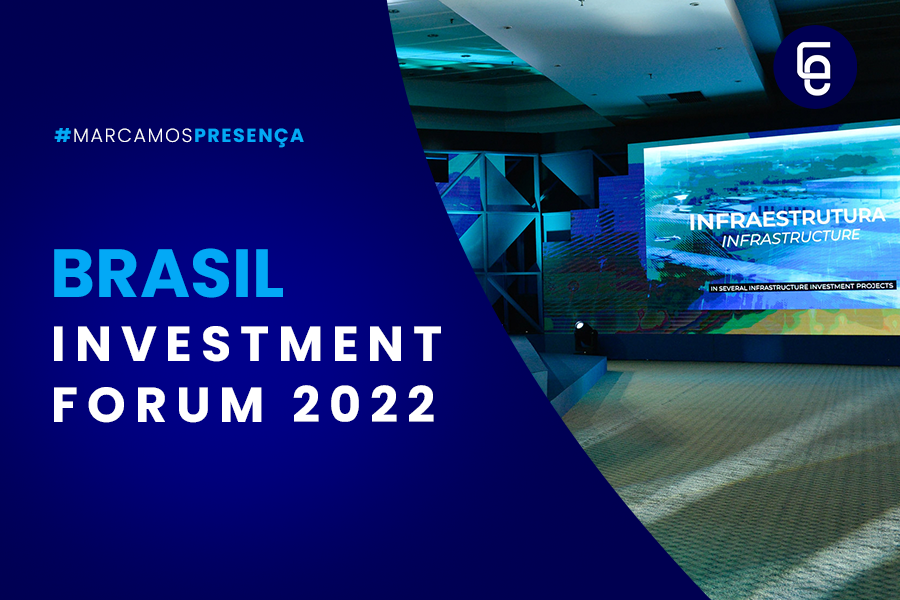 Diretoria da Construtora Elevação marcou presença no Brasil Investment Forum 2022
