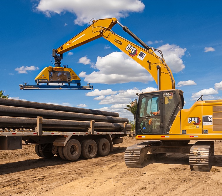 Construtora Elevacao_Case Vacuum Pipe Lifter_Dutos